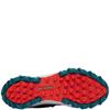 COLUMBIA MENS WATERPROOF LACE TRAINER - SHARK RED